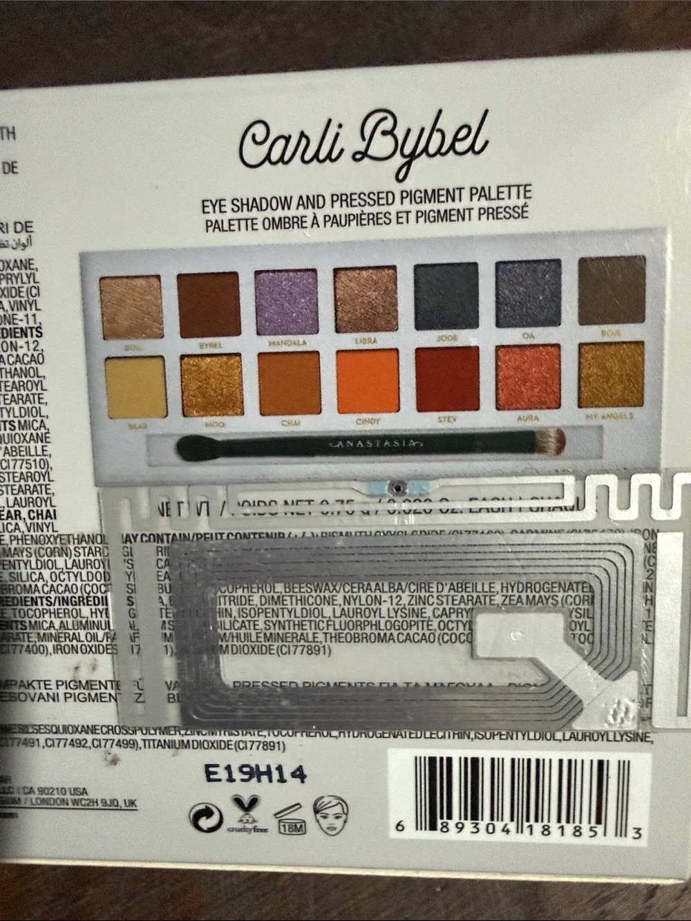 Anastasia Beverly Hills x Carli Bybel Eyeshadow Palette NWT Limited Edition